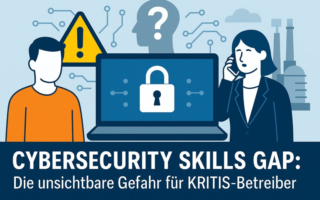 Cybersecurity Skills Gap: Wie der Fachkräftemangel die Sicherheit Kritischer Infrastrukturen bedroht